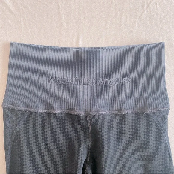 Avocado Vintage Denim Moto Leggings - Picture 10 of 11